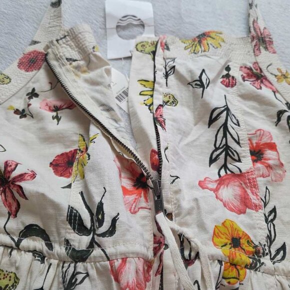 New L Anthropologie x Daily Practice relaxed halter floral midi dress - Picture 6 of 10